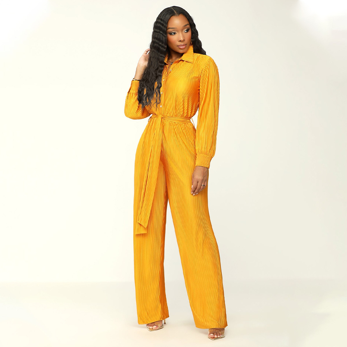 Women's Street Casual Solid Color Full Length Jumpsuits display picture 2