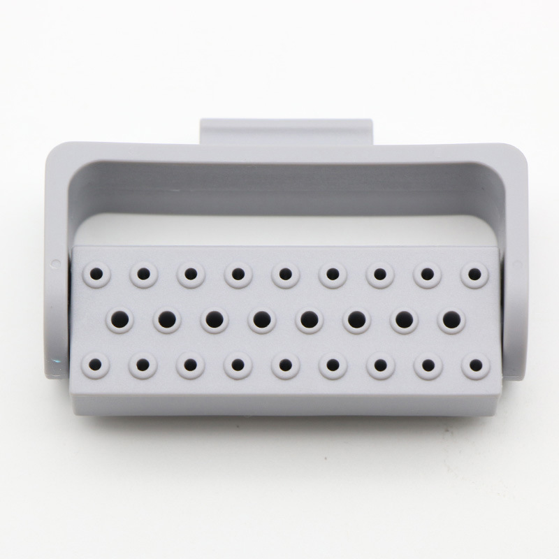 Caja de aguja abierta dental 9-agujero 15-agujero aguja rack caja de desinfección abierta ampliación de la aguja de desinfección rack de almacenamiento