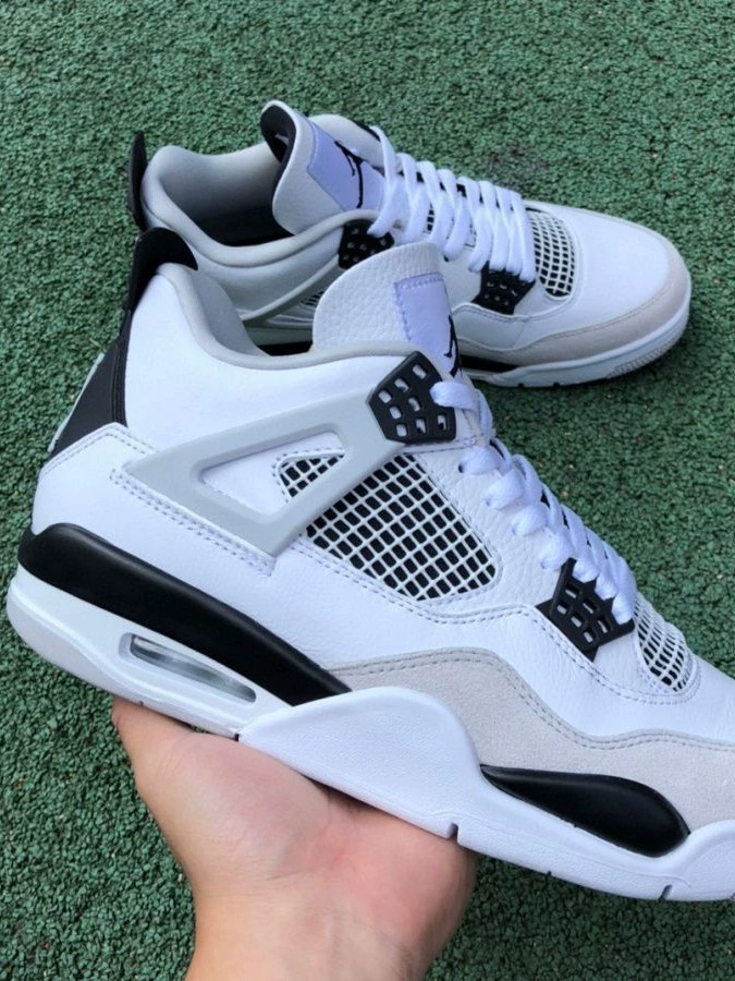 Чистые оригинальные баскетбольные кроссовки aj4 hot lava, полуночно-синие, электрические, материнские, белые, цементные, Париж, мужская и женская спортивная обувь