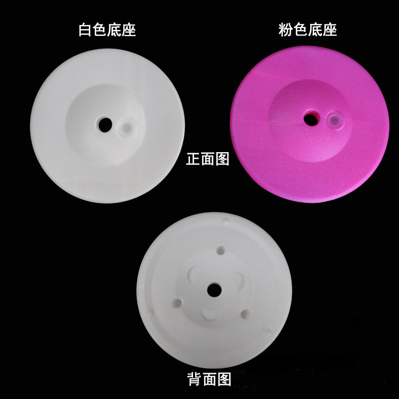 Inyección de agua arco varilla de cristal columna Base globo plomo traje boda suministros en stock al por mayor