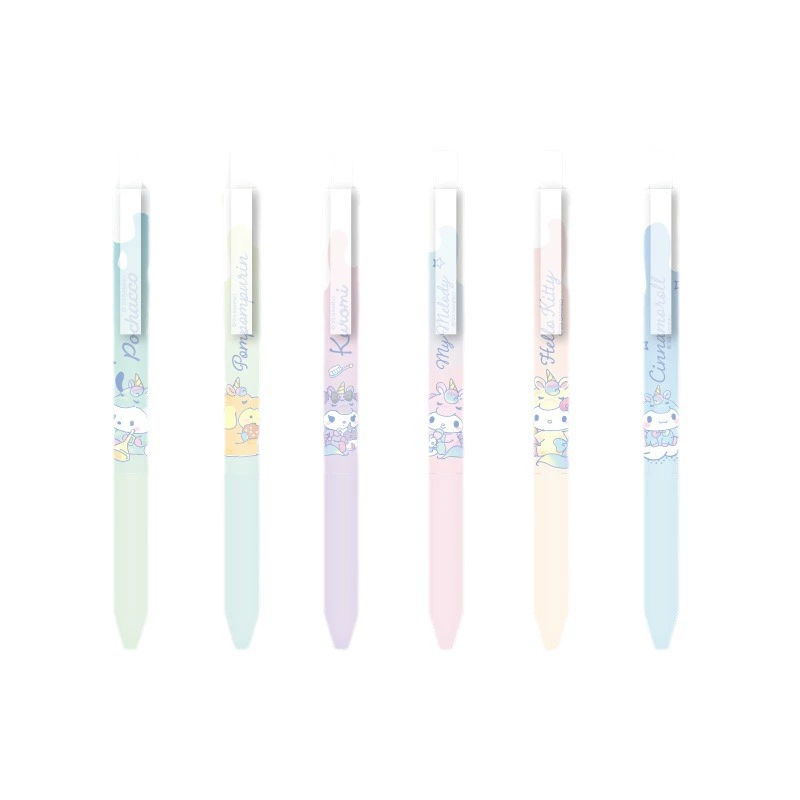Гуанбо Sanrio KT82056-36 стержень для гелевой ручки с кнопкой, удобный и экономящий усилия. Совместный бренд
