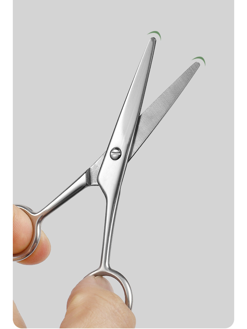 Ciseaux de coiffure en acier inoxydable pour barbe et poils_voghion.com