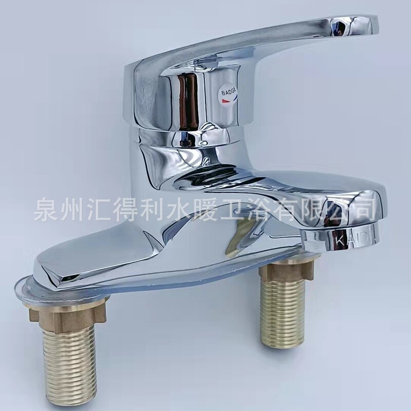 Anti-freezing thickened copper Celo two-joint washbasin faucet hot and cold water double hole basin faucet two-joint washbasin faucet