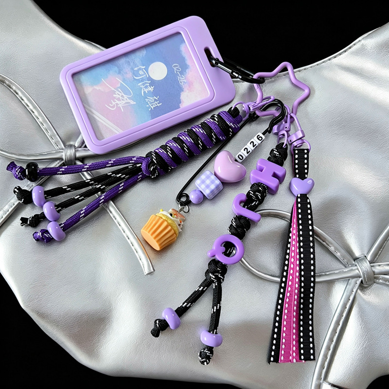 He Jianqi Celebrity Fan Merchandise Creative DIY Cute Backpack Charms Phone Chains Keychains Gifts Wholesale