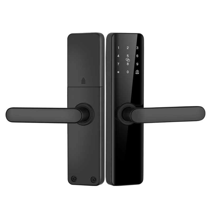 Wooden door lock Tongtong lock card version