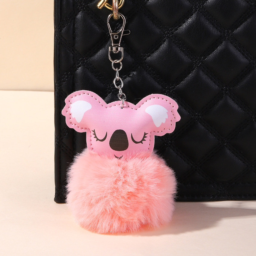 25g Weight Lobster Trigger Clasp Closure Clasp Closure Type Keychain Classification 1 Piece Quantity Holiday, Daily Occasion Imitation fur, Alloy Material Animal Pattern Unisex Gender Cartoon Style, Cute Style 1 Piece Cartoon Style Cute Animal Imitation Fur Alloy Unisex Lobster Trigger Clasp Closure Keychain 11