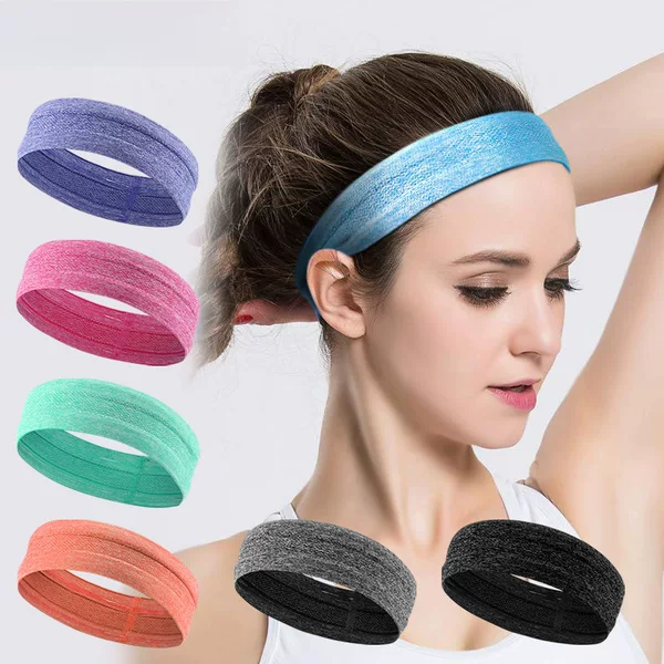 Fitness Equipment Yoga Hair Belt Jogging Sweat Belt Silicone Non-slip Anti-sweat Headband Sports Headband Wholesale