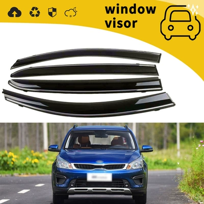 Rain shield | modification decoration - 17-kx-crosswith-plastic-bright-strip-hook-adhesive-4