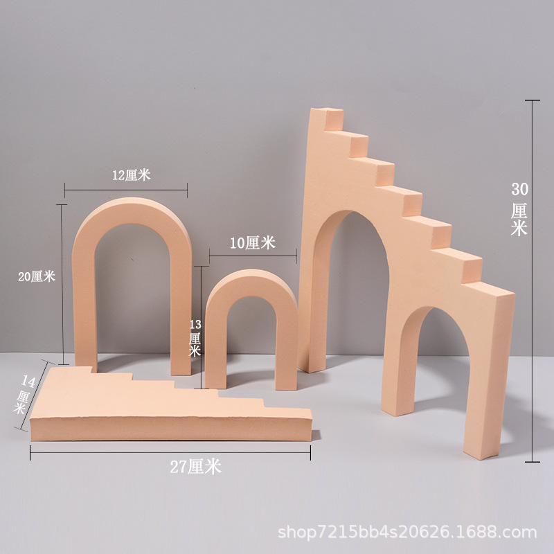 Cubo fotografía props ins Internet celebridad tridimensional joyería belleza Decoración Comida decoración Fondo paño