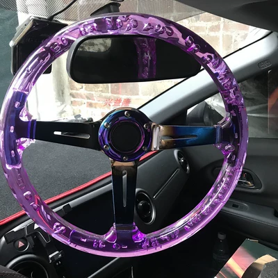 Xiaokang Automobile Universal Steering Wheel — Other Car Modifications - fuchsia-color-as-shown