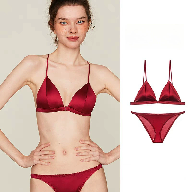 Нижнее белье, летний тонкий sexy push up бюстгальтер, комплект, французский стиль, утягивающий эффект
