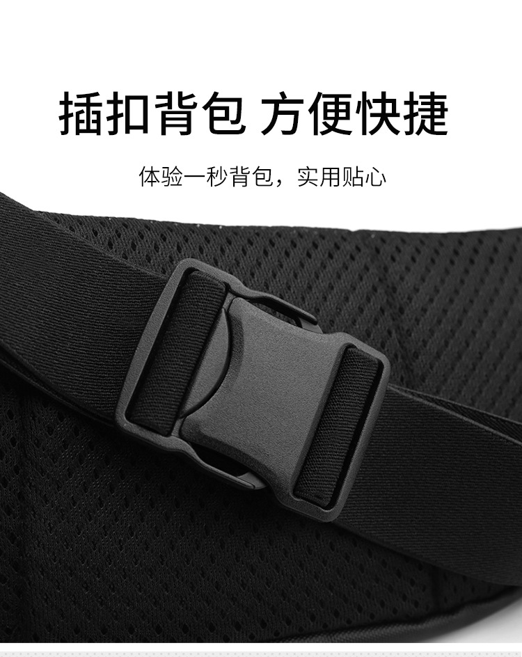 WEPOWER's new casual outdoor waist bag, sports phone, running bag, fitness, waterproof pu waist bag for both men and women undefined