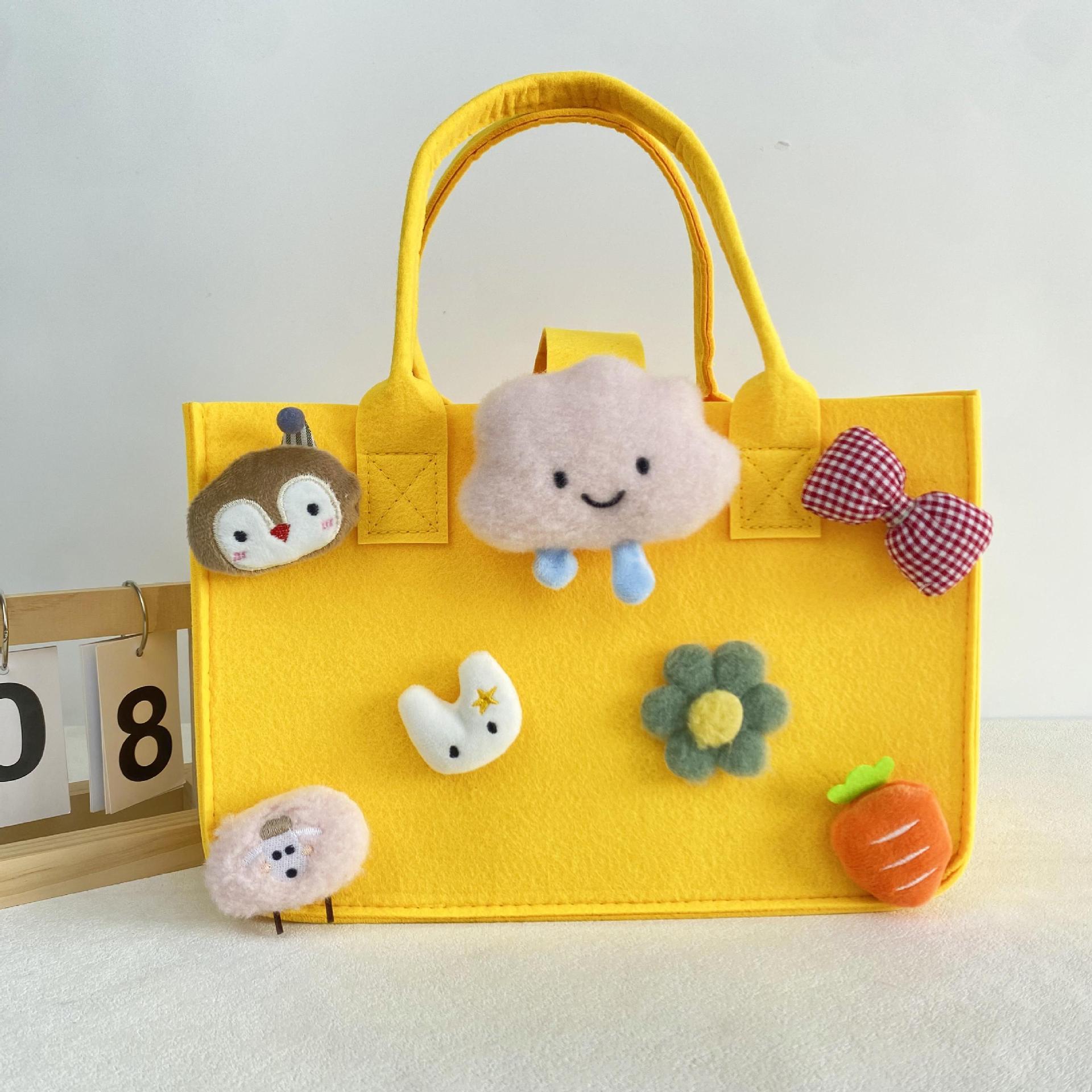 노란 구름 7 세트; 30*20*18cm