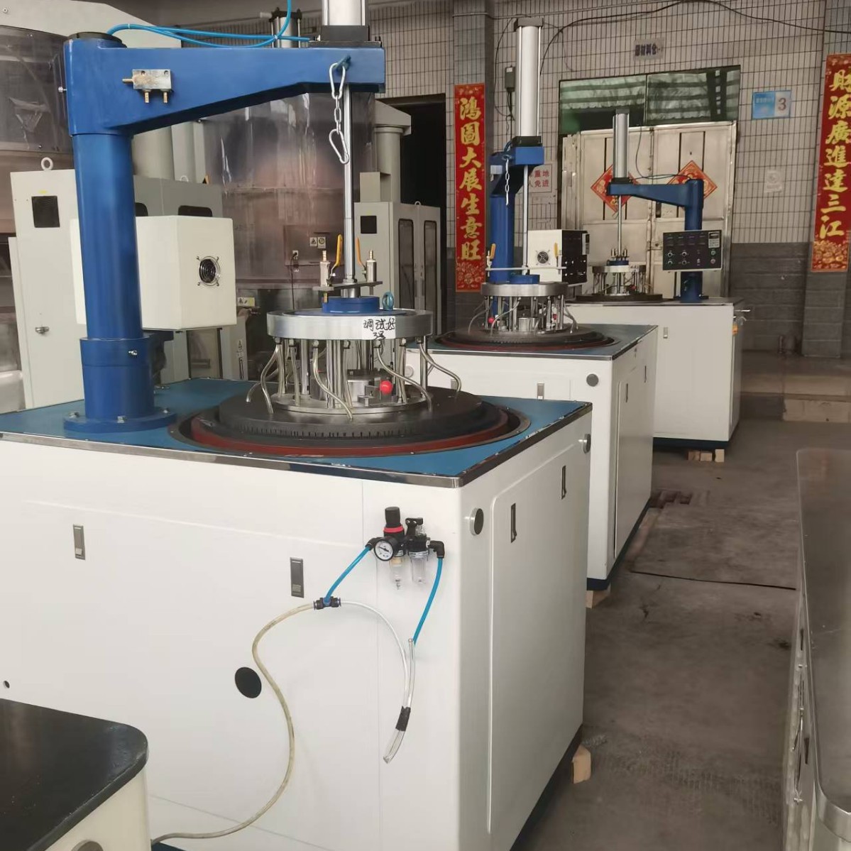 二手9成新宇晶9B双面平磨机 双面抛光机粗磨机 含安装调试