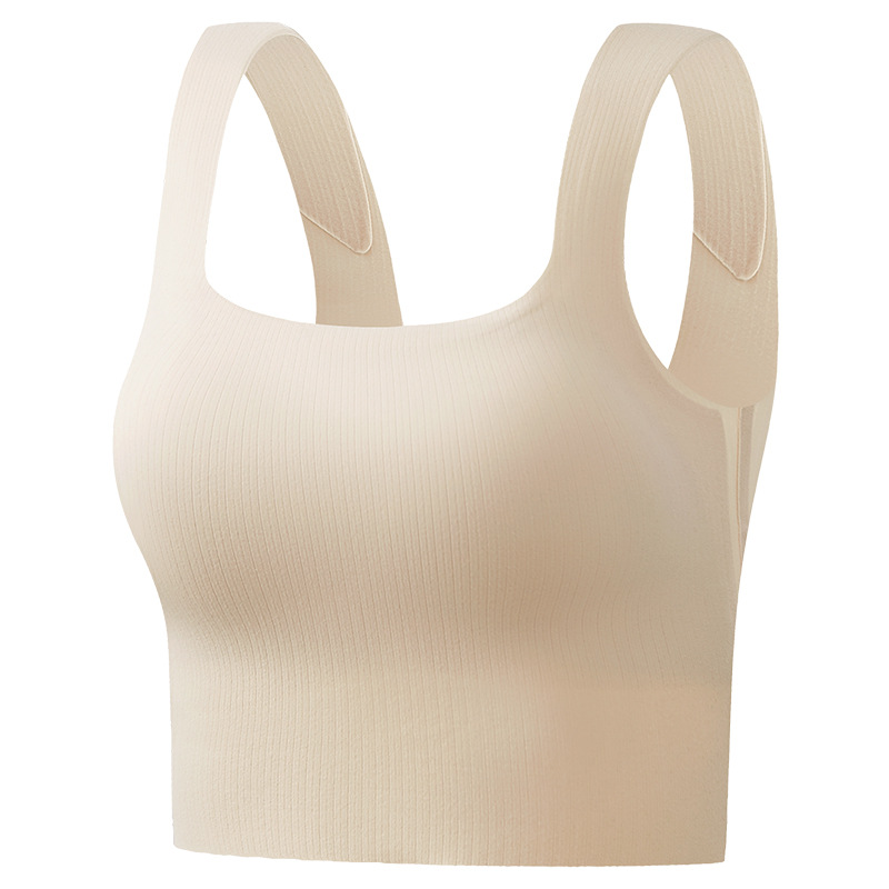 Otoño e Invierno nuevo bottoming ropa interior con almohadilla en el pecho se puede usar fuera chaleco caliente interior de las mujeres engrosada calefacción superior al por mayor