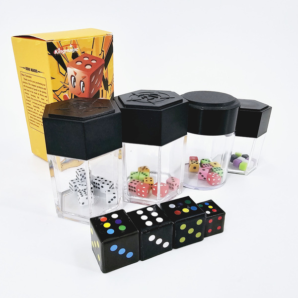 G0512 explosion dice black and white color dice kingmagic magic…