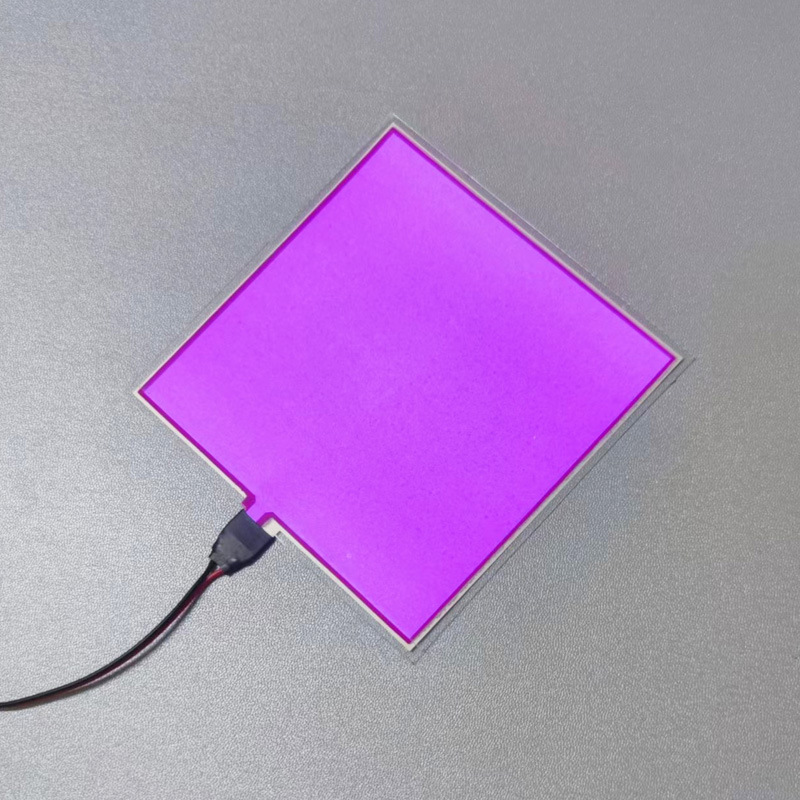 Sheet Ultra-Thin Light-Emitting | Other Cold light sheet - 10cm10cm-purple-with-battery-box-battery-not-included