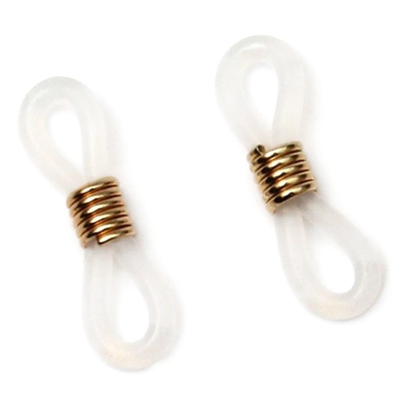 Glasses accessories wholesale silicone glasses non-slip ring glasses chain accessories European and American glasses jewelry anti-lost ring