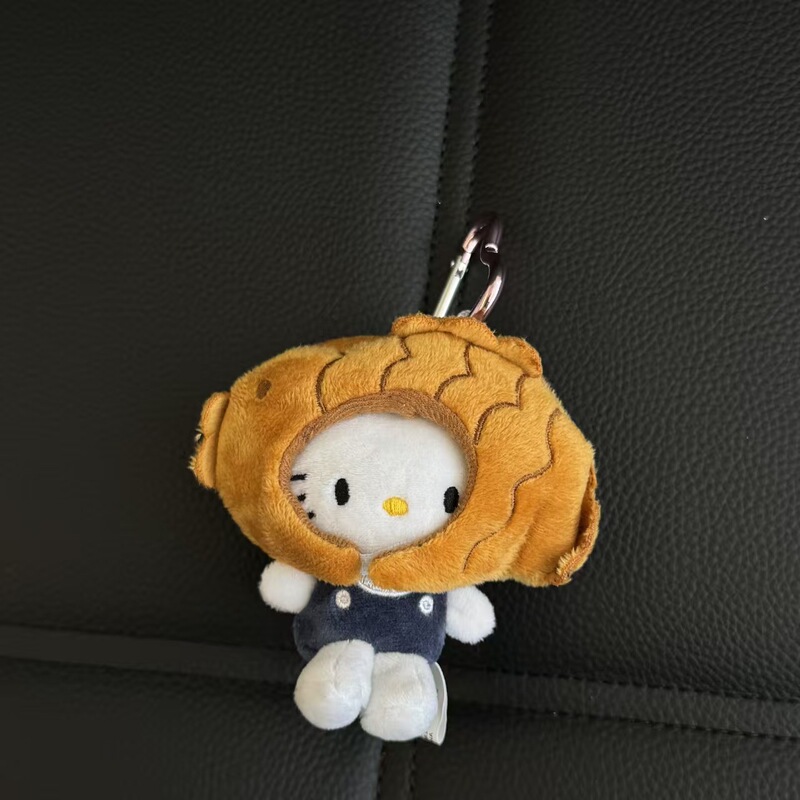 可爱头套kitty猫包包挂件毛绒玩偶钥匙扣小挂饰公仔礼物kitty挂件|undefined