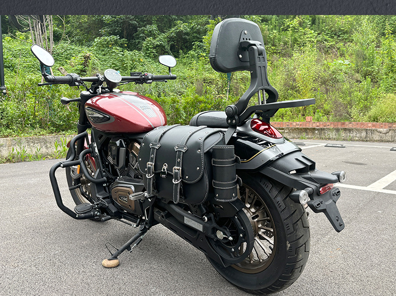 Suitable for Wuji Cu625 Motorcycle Bumper, Anti-Fall Guard Bar, Shift Lever, Folding Backrest, Side Bag, and Rack Modification