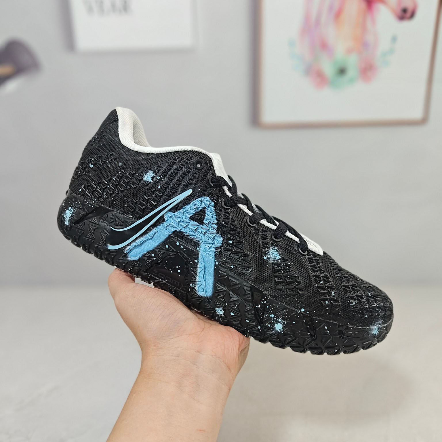 Zapatos de baloncesto de alta calidad JA3 de combate real Morant tres generaciones de zapatos deportivos casuales de noche resistentes a la torsión, agarre, zapatos de rebote image 10