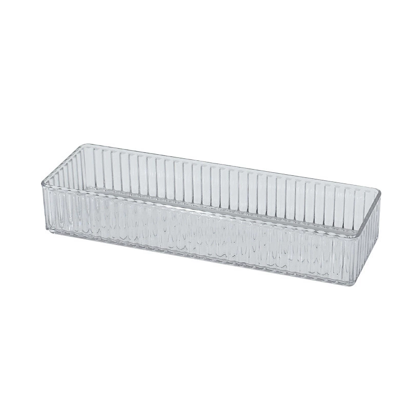 Acrylic Makeup Storage Box — Desktop / Drawer Dressing-Table Organizer, Multiple Sizes