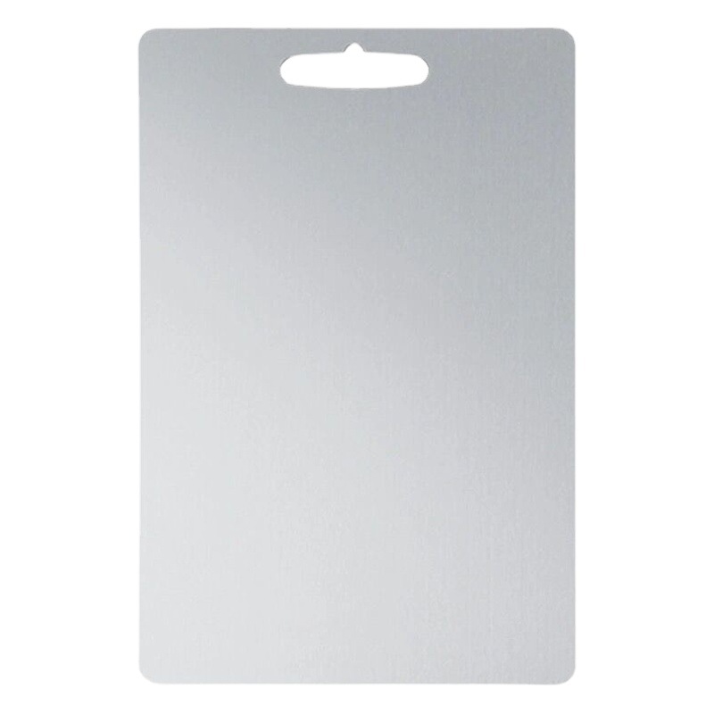 Stainless Steel Cutting Board, Double-Sided, Mold-Resistant, Large Chopping Board and Dough Board, Thickened for Home Use, Wholesale