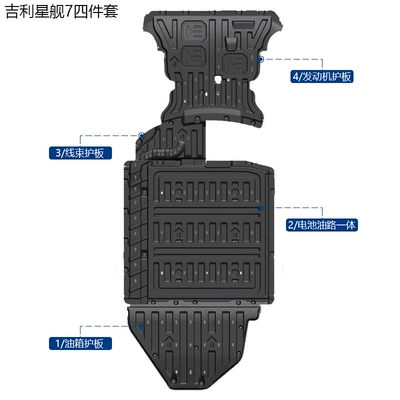 Underbody protection plate/engine baffle, Geely Protection for Geely Galaxy
