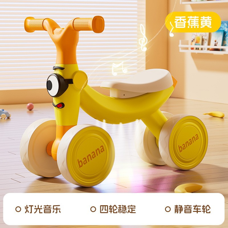 Nuevo fabricante de bicicletas de equilibrio para niños 1-3 años Baozi patinaje sobre ruedas patinaje sobre ruedas coche de deslizamiento para bebés coche de deslizamiento para niños