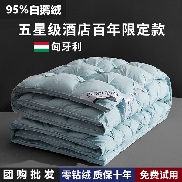 Mute winter warm duvet with down