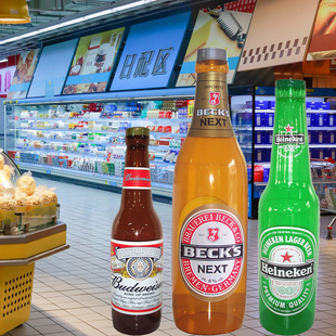 Manufacturer Supplier Mall Display Pvc Inflatable Bottle Advertising Inflatable Model Inflatable Beer Beverage Bottle Model
