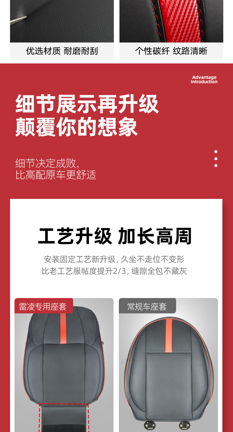 【Car Clearance】Suitable for Nissan Qashqai 16-19 Models, Full Car Surround Seat Covers, Genuine Leather Car Seat Covers