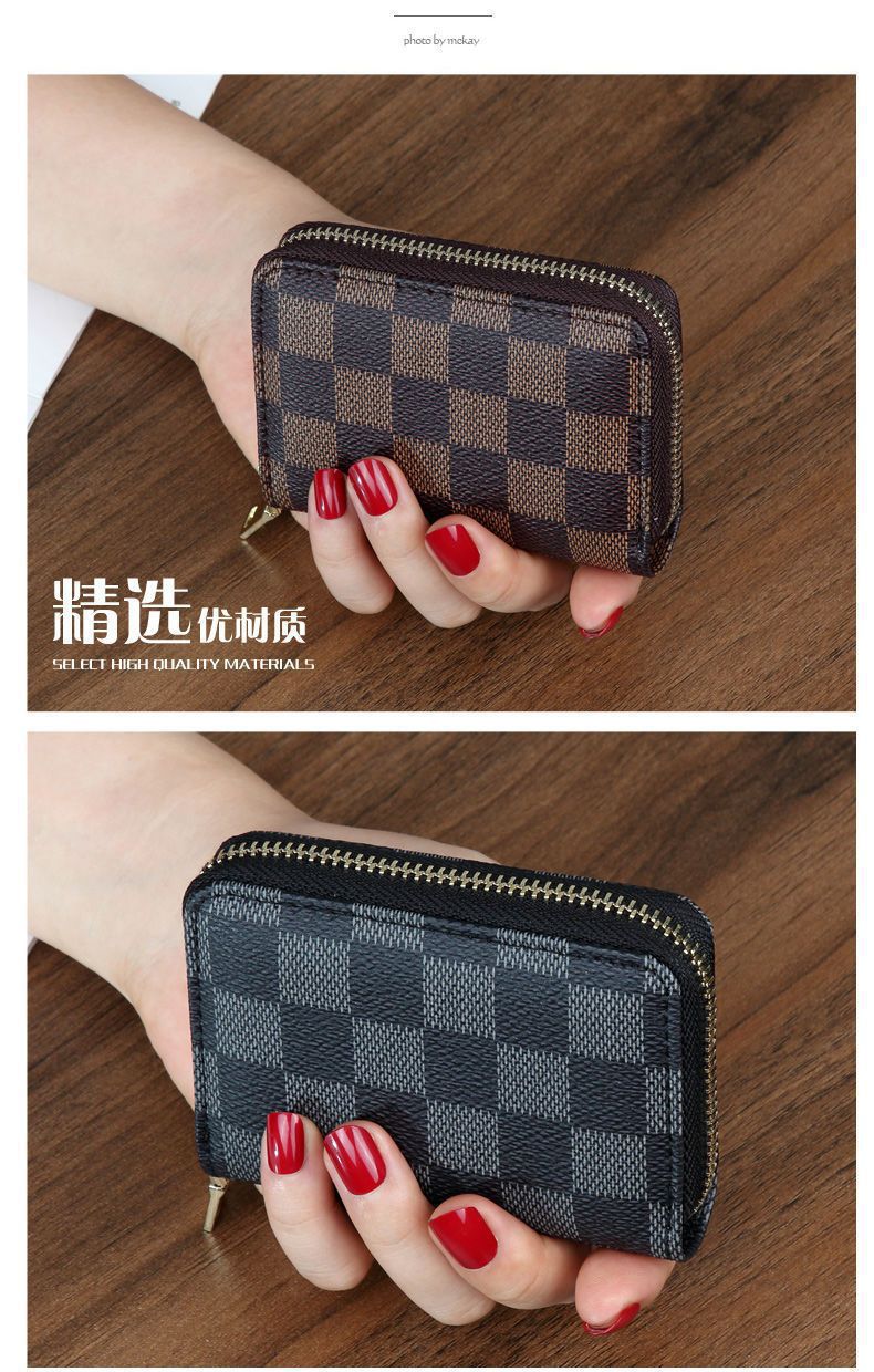 防消磁卡包女高档大容量多卡位信用卡驾驶证名片夹防盗刷银行卡套
