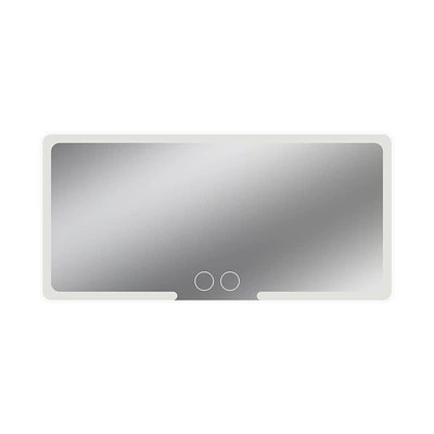 light mirror, Sun visor rearview mirror - white-shell-three-lights-upgraded-ultra-thin-battery-capacity-is-enhanced
