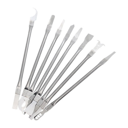 Multifunctional CPU pry tool mobile phone computer chip disassembly and repair repair glue removal shovel scraper set tool