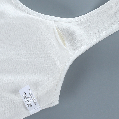 Girls' bra development period small vest printed junior high school students with inserts children's tube top 9 students 12-14 years old underwear