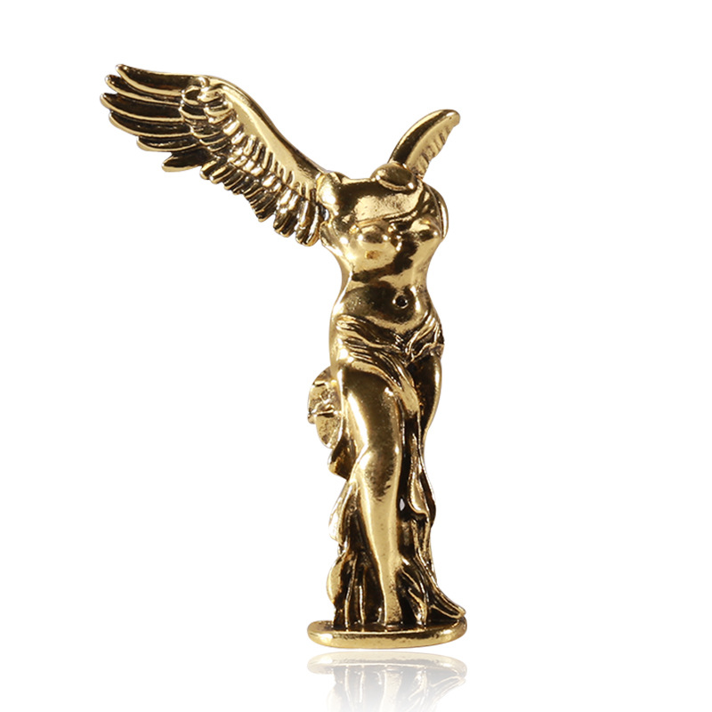 14g Weight Brooches Classification Banquet, Tea Party Occasion Alloy Material Angel Pattern All Seasons Season Women's Gender Classical, Retro Style Classical Retro Pin Angel Alloy Women's Brooches 无