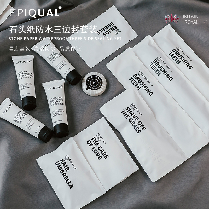 Hotel once toothbrush wholesale disposable hotel supplies homestay disposable toiletries set manufacturers