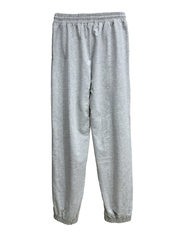 Pantalon de survêtement en polaire noir pour femmes, décontracté, jogging, sport, taille haute, pieds amples, pour la maison_voghion.com