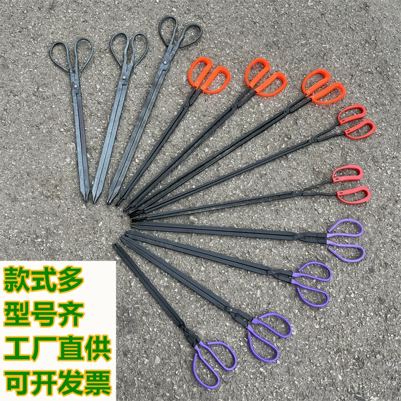 Fire tongs Rural firewood clip One piece hair thickened coal balls pliers Fire garbage clip Sanitation clip