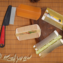 一件代发散装虱子梳加密齿除头虱细齿竹密梳子儿童刮头屑竹篦子梳