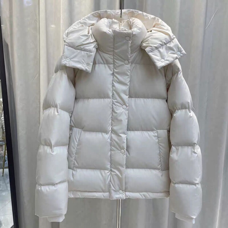 New Winter Model Lulu5 Grid Five Grid down Jacket Women's Thickened Warm down Coat