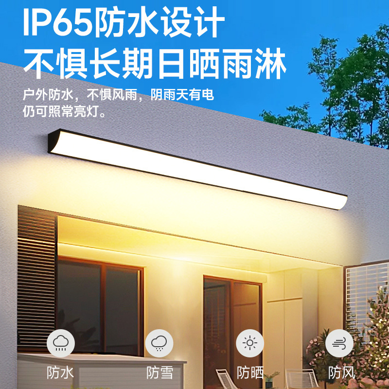 Casual Wall Lamp Outdoor Waterproof Wall Lamp Corner Lamp Garden Lamp Outdoor Led Balcony Terrace Sun Room Wall Lamp