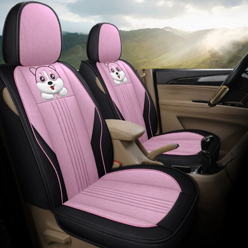 Подходят для семиместного Wuling Hongguang Plus Special S3/S/S1, все сиденья из льна, все включено, автомобиль, 7–4 сезона подушки