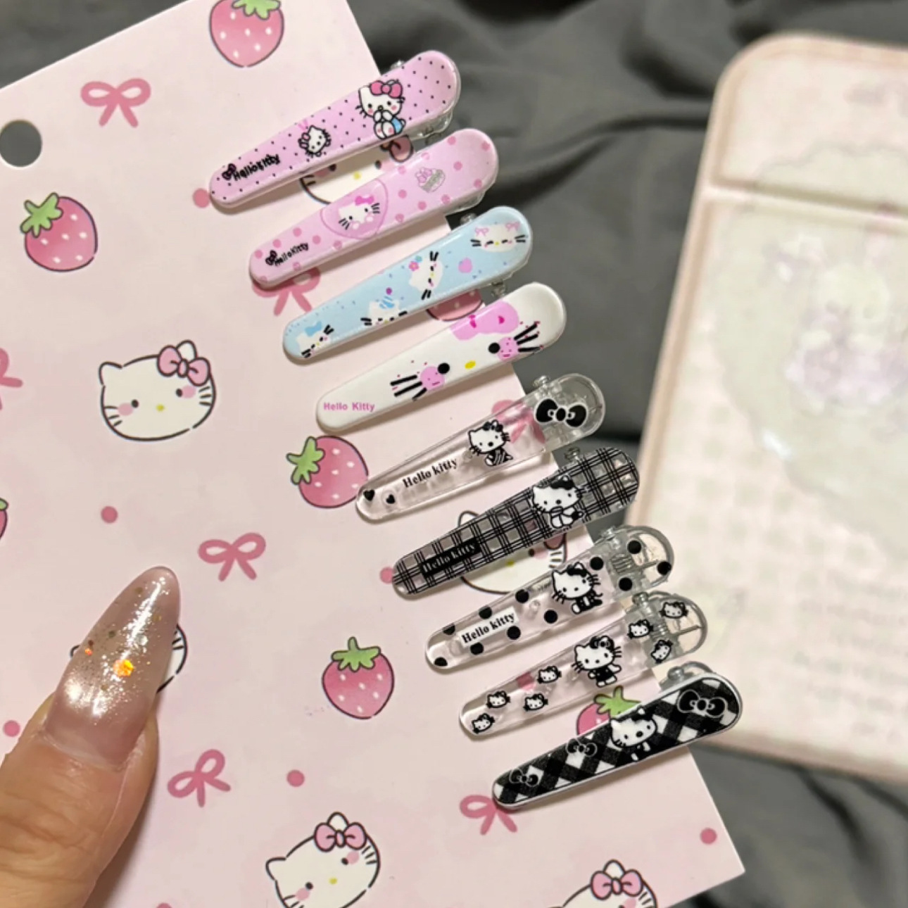 Cute Cartoon Ins Hairpin Korean Style Girl Sweet Ins Side Bangs Student Headwear Duck Clip Versatile Hair Accessories