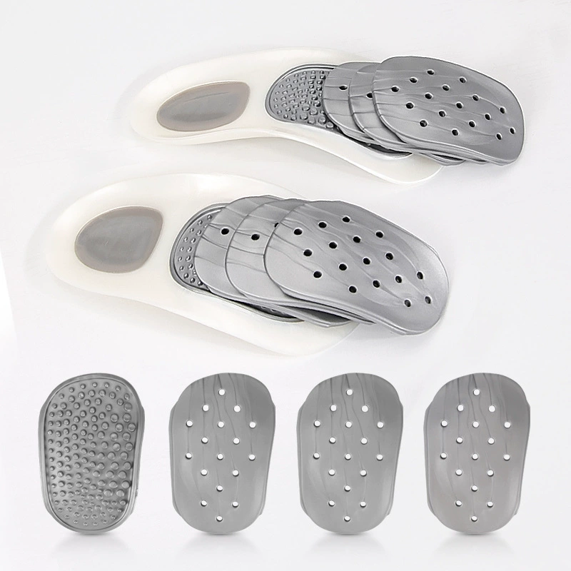 Поддерживающая подушечка для свода стопы внутри и снаружи, сплощенное корректирующее кольцо для ног, стелька для плоской стопы, подушечка для коррекции осанки для детей и взрослых