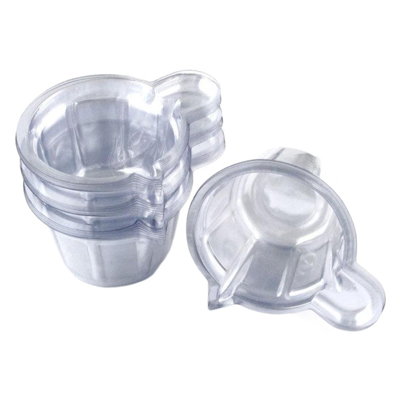 40ml taza dispensadora desechable cristal epoxi DIY recipiente de mezcla taza de plástico pigmento taza de orina taza
