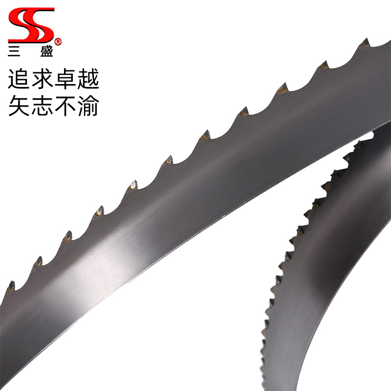 切割加气砖发泡砖ALC内外墙板玻璃棉等保温材料钨钢合金带锯条