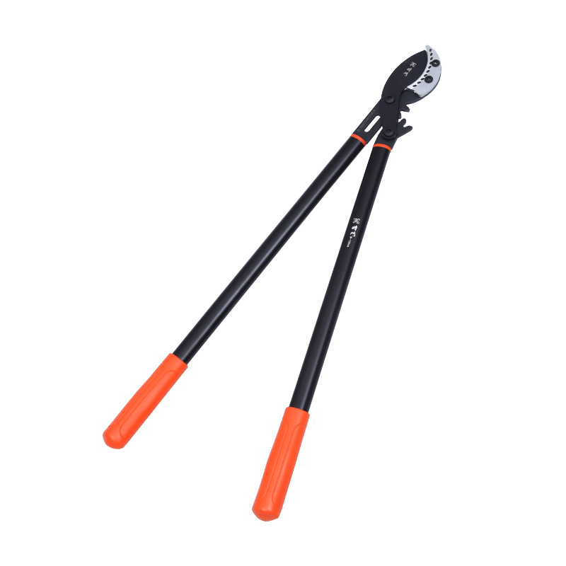 Podadoras potentes del fabricante, podadoras para madera gruesa que ahorran trabajo con engranajes entrelazados, podadoras telescópicas de aleación de aluminio resistentes para cortar ramas gruesas.