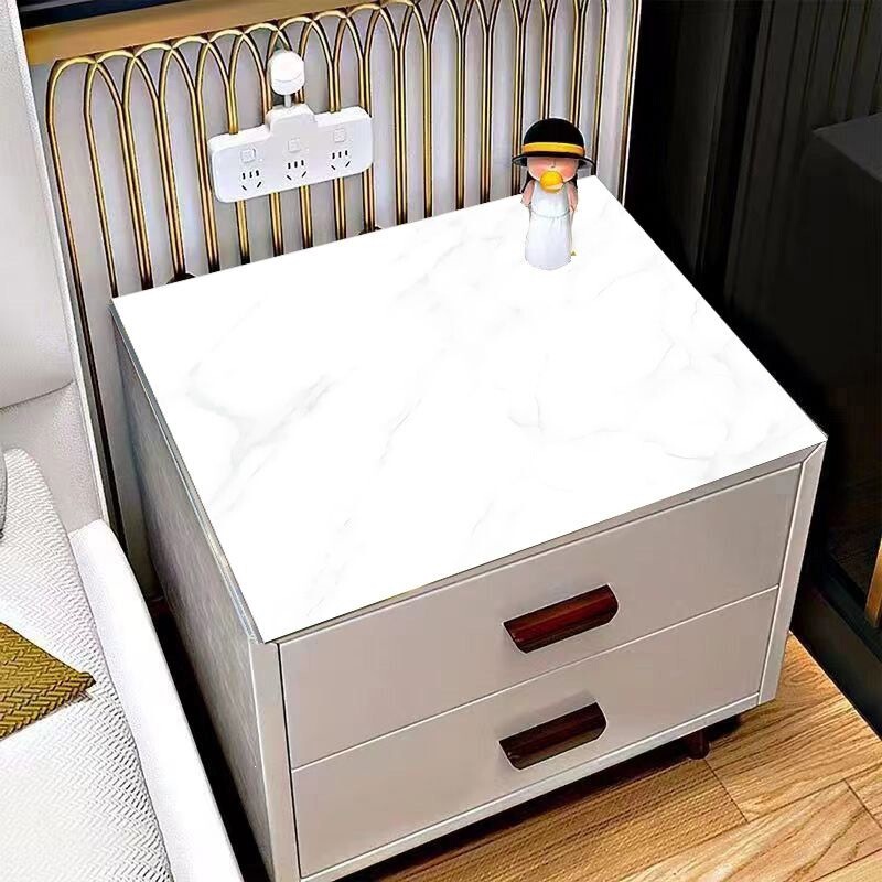 Luxury bedside table protective mat, desktop dustproof sliding cover, leather refrigerator waterproof washing machine mat, washable and wipeable Luxury bedside table protective mat, desktop dustproof sliding cover, leather refrigerator waterproof washing machine mat, washable and wipeable